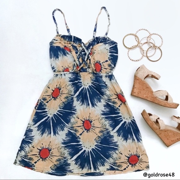 Anthropologie Porridge Light the Sky floral dress - Picture 1 of 9